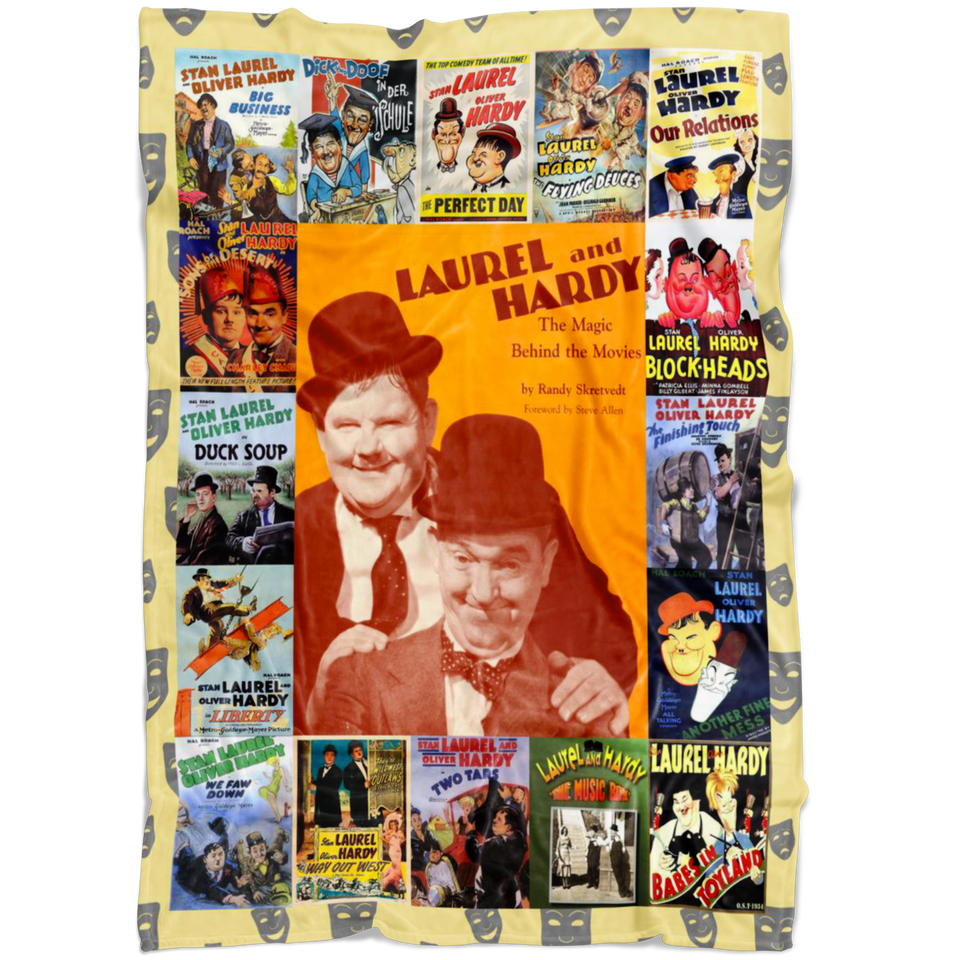 Laurel and Hardy Blanket