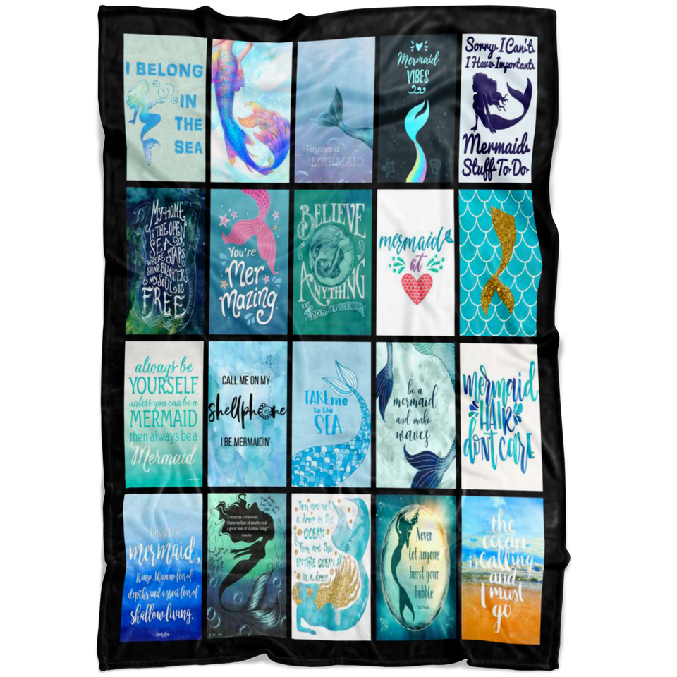 MERMAID 20 PICS 3D Quilt
