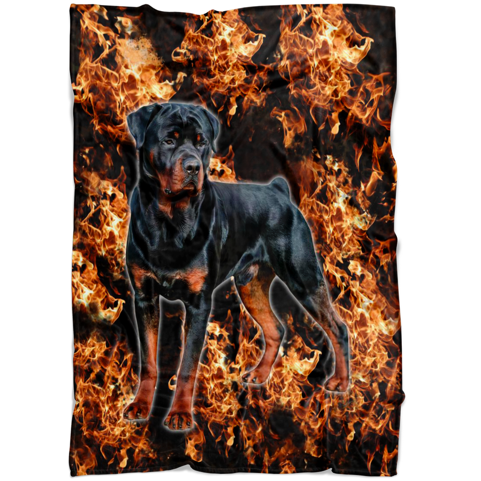 Love of Rottweiler Blanket