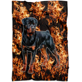 Love of Rottweiler Blanket