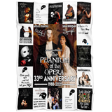 The Phantom Of The Opera Blanket