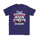Jennifer Corrigan Proud Sister of A Class of 2020 Graduate T-Shirt Senior 2020 Quarantine - TL