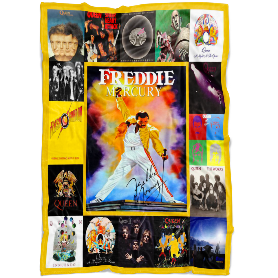 Freddie Mercury Blanket