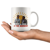 NBC TV Series Community Troy Troy and Abed in the Morning Coffee Mug Drinking 11oz - TL