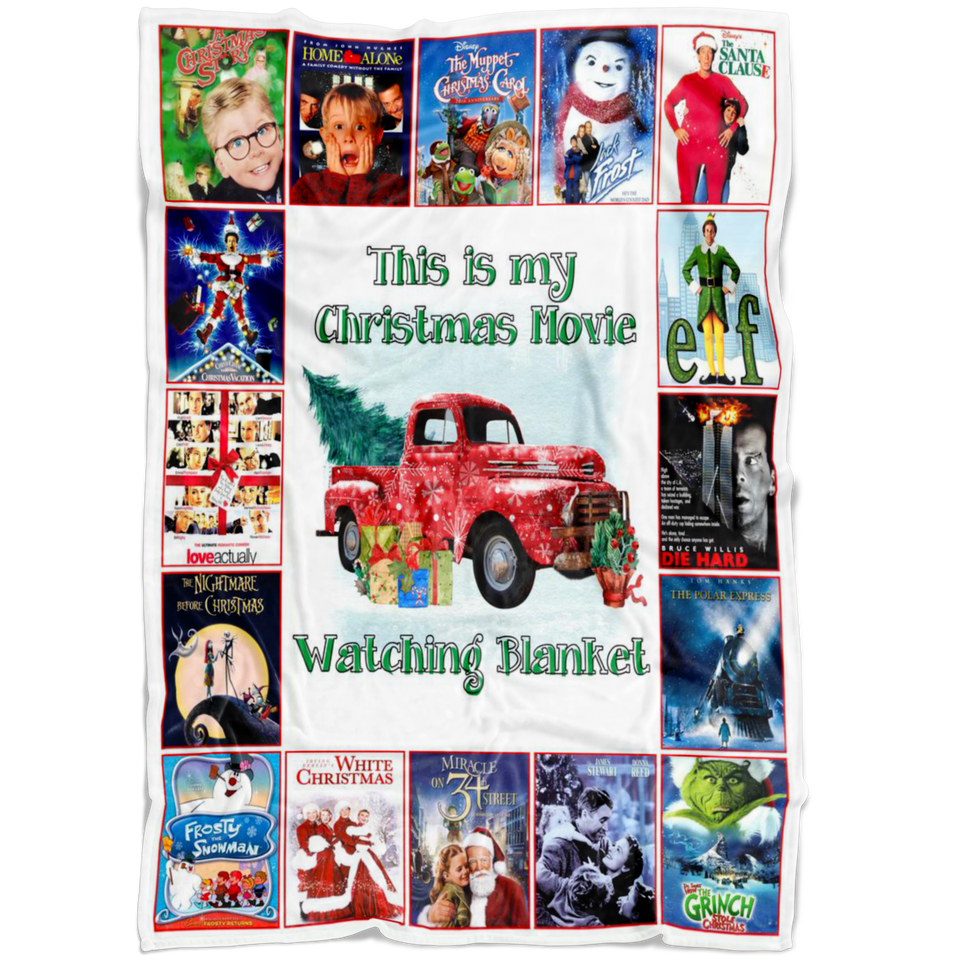 This Is My Christmas Movie Watching Blanket
