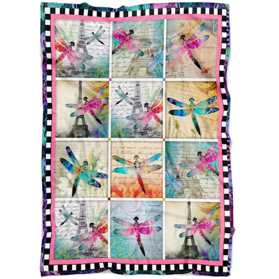Dragonfly Love Blanket copy