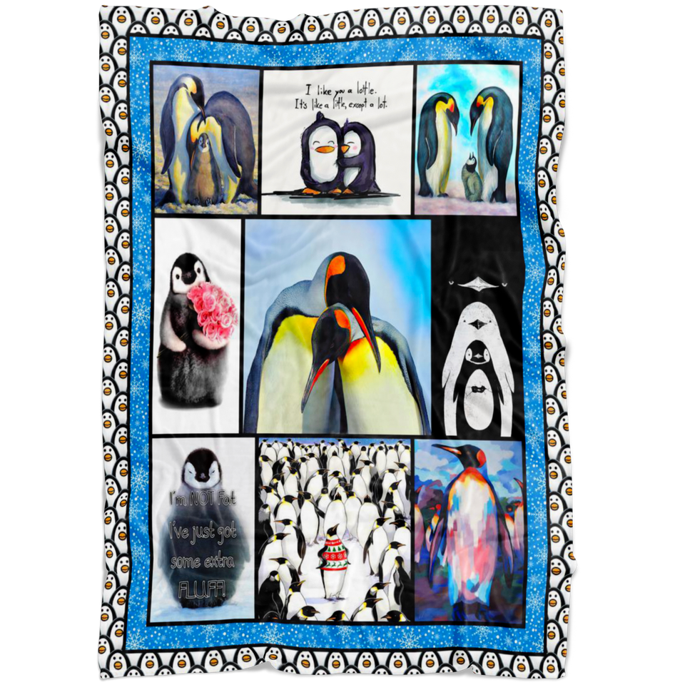 Love Penguin Blanket