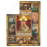 in My Darkest Hour I Reached for A Hand and Found Jesus