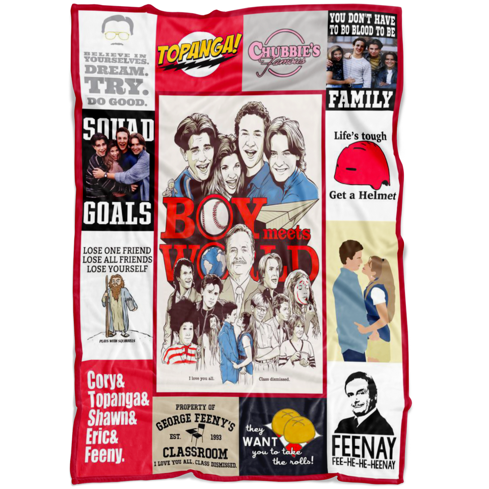 Boy Meets World Blanket