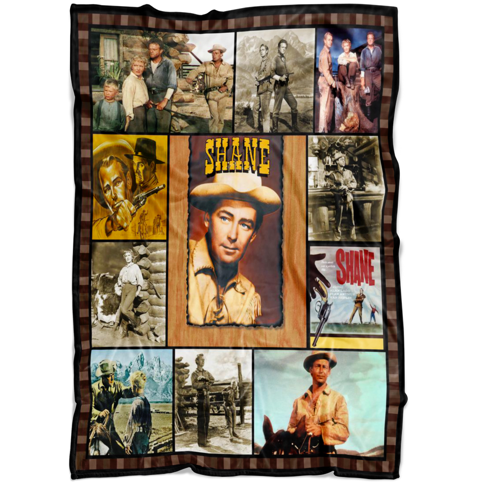 Shane 1953 Movie Blanket