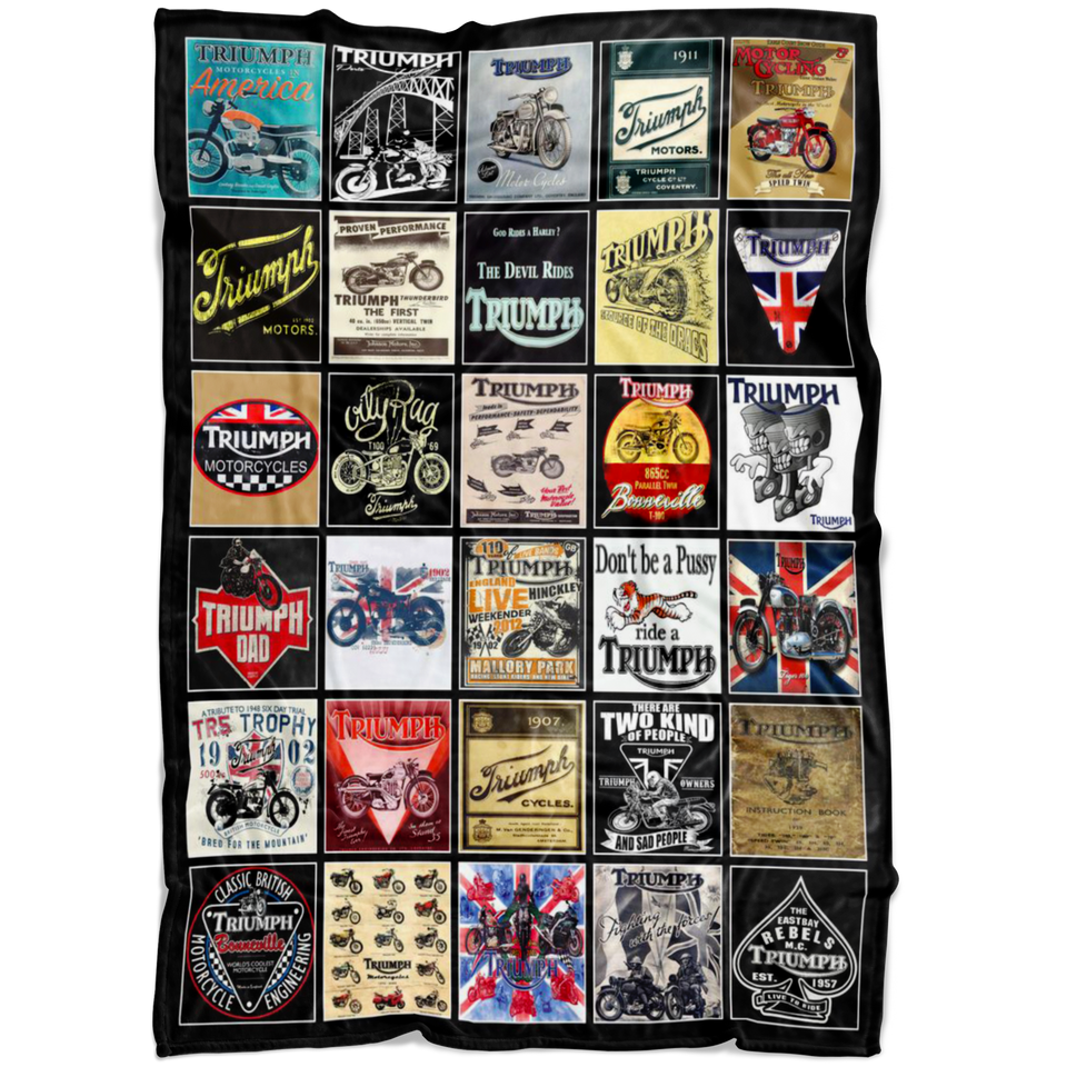 Triumph Motorcycles Blanket copy