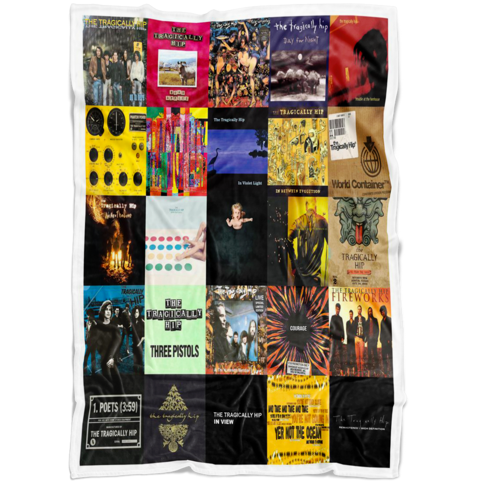 The Tragically Hip Blanket