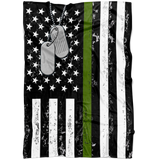 US Military Soldier Veteran Thin Green Line
