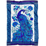 Peacock Blue Blanket