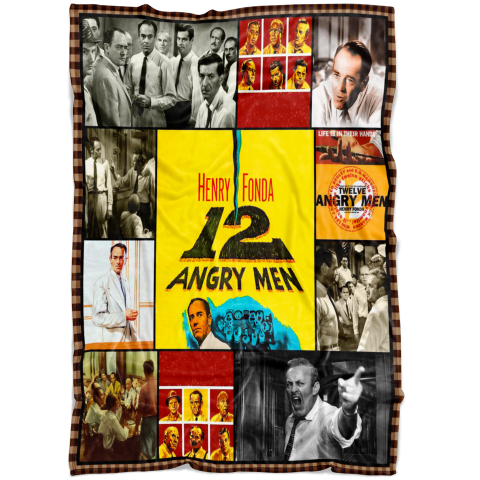 12 Angry Men 1957 Movie Blanket