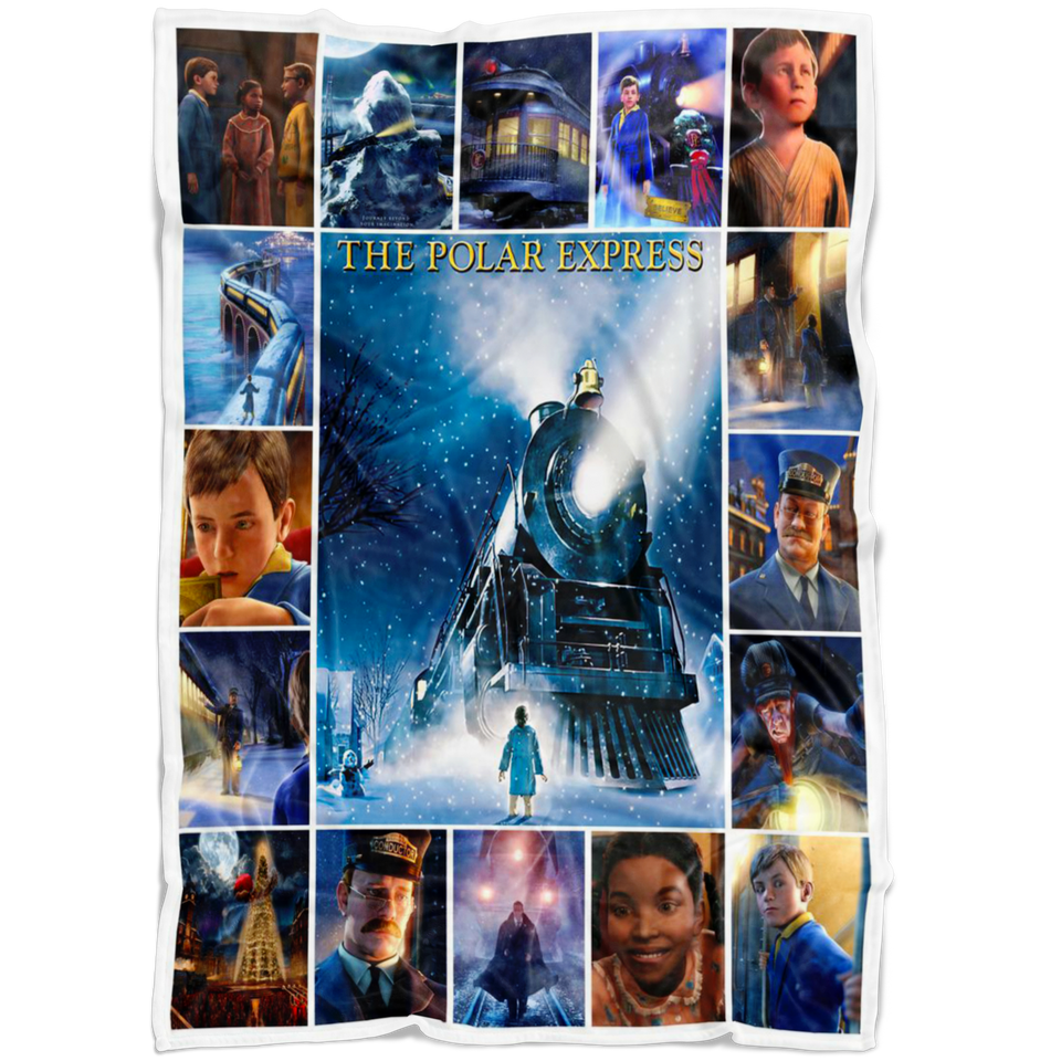 The Polar Express Blanket