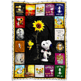 SNOOPY QUOTES 3D Blanket
