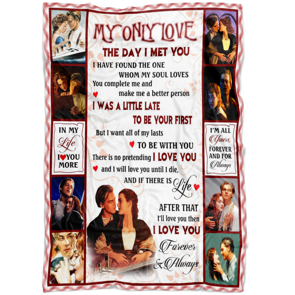 my only love blanket - titanic