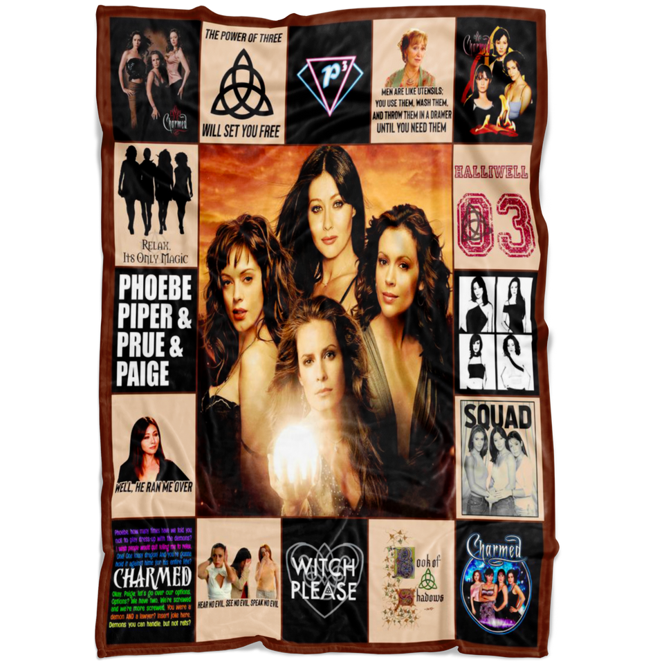 Charmed Blanket TV series Quilt