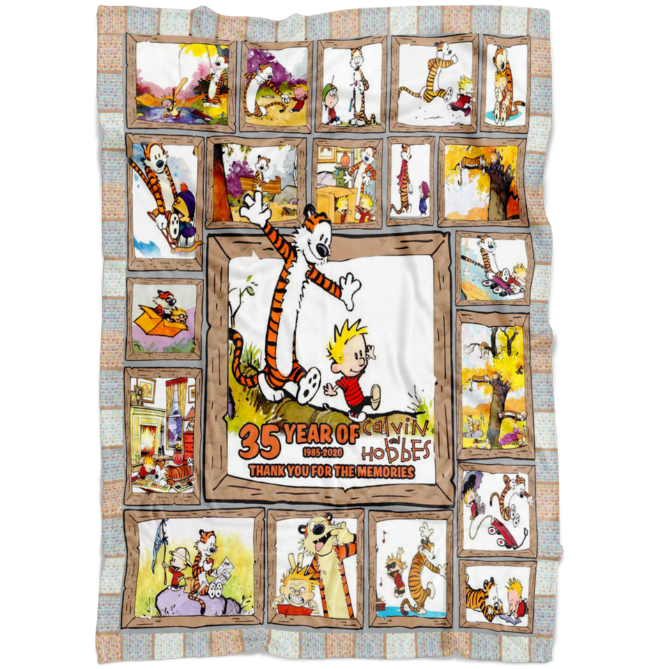 Calvin And Hobbes Quilt