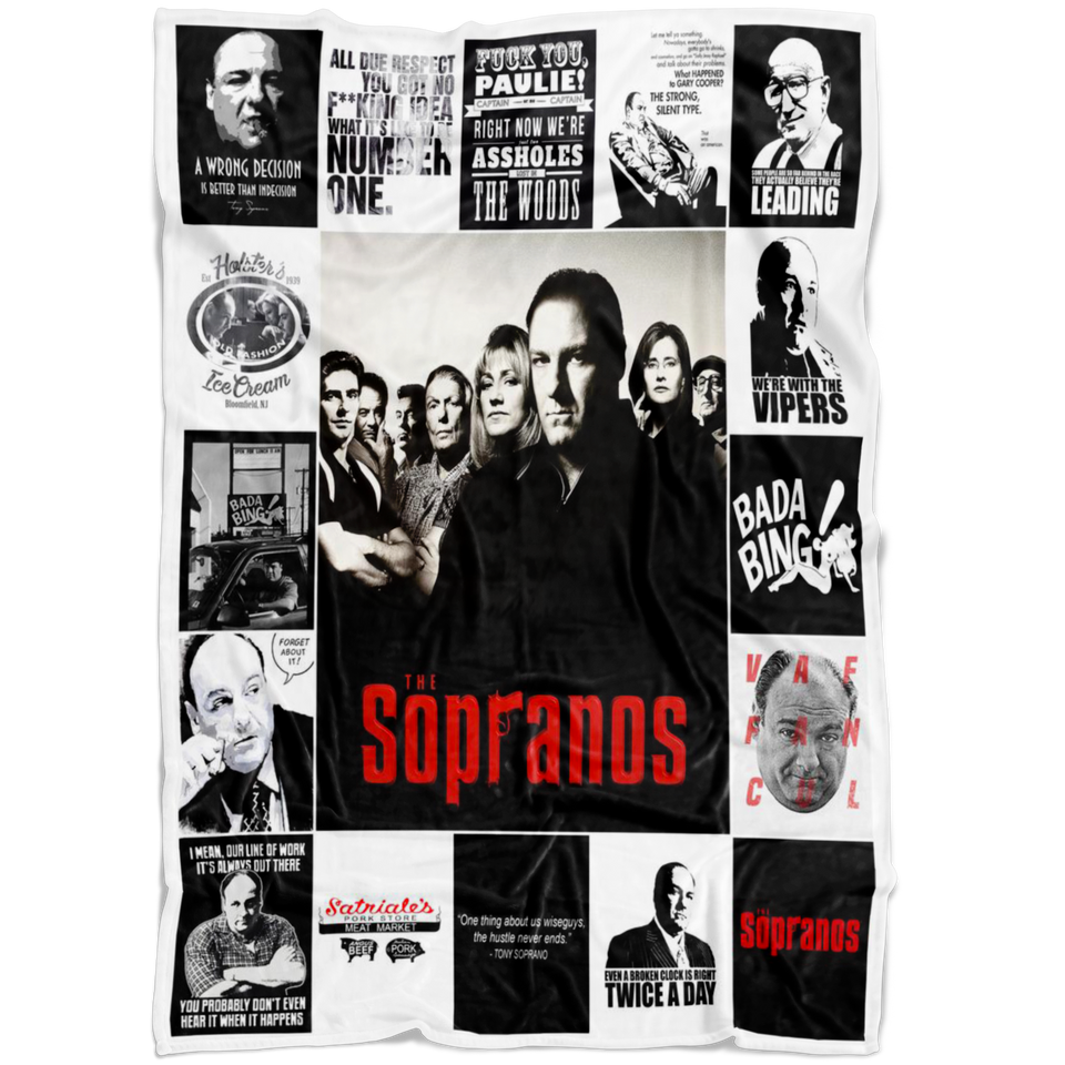 The Sopranos Blanket1