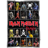 Iron Maiden Family Blanket