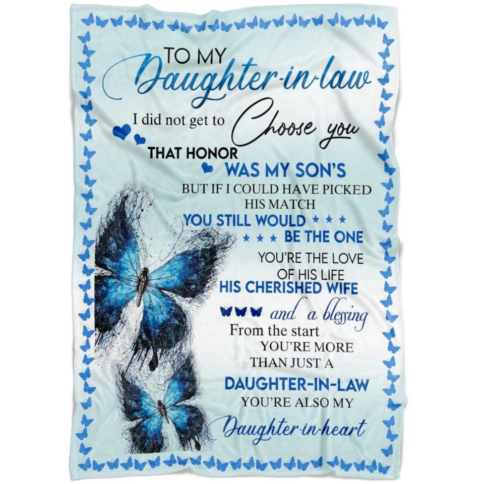 Butterfly To My Daughter In Law