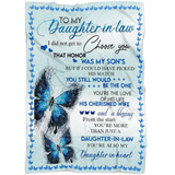 Butterfly To My Daughter In Law