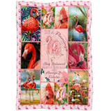 Be A Flamingo Blanket