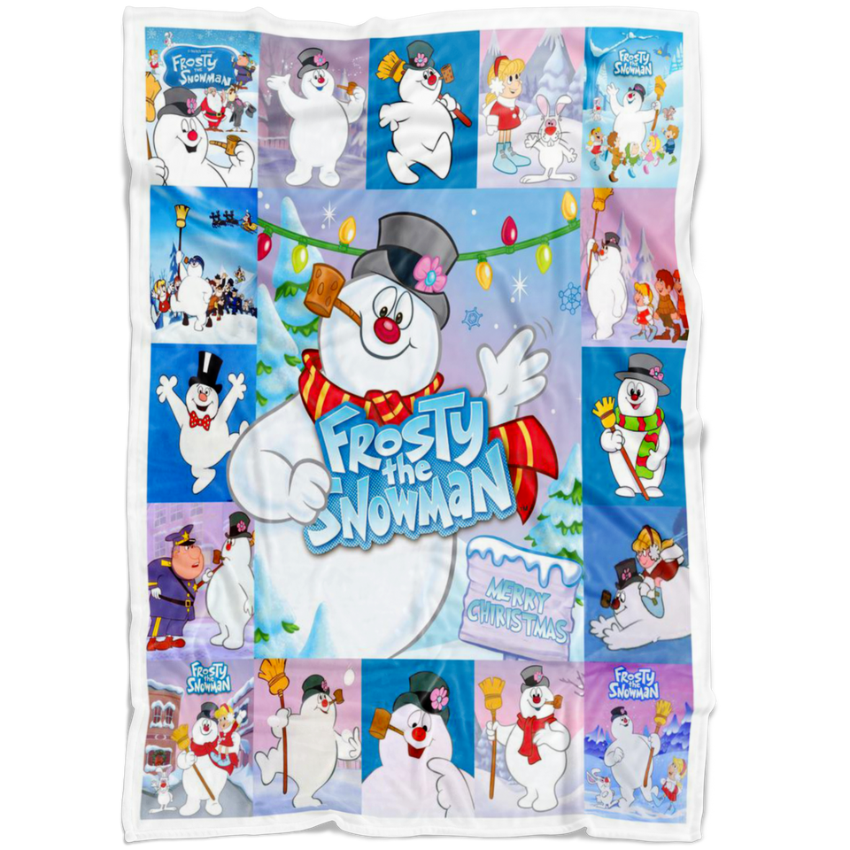 Frosty the Snowman Blanket copy