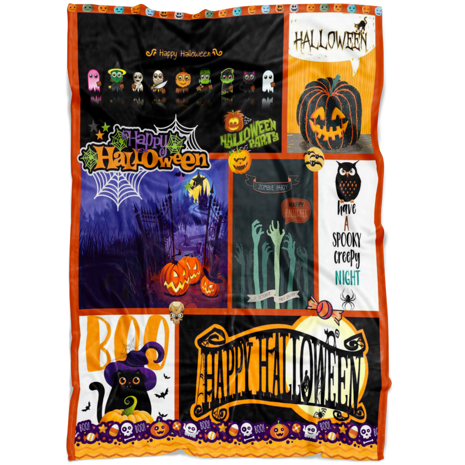 happy halloween blanket