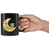 Baby Youda Coffee Mug 11oz, I love you to the galaxy and back Coffee Mug, Ceramic Coffee Mug Tea Cup - TL