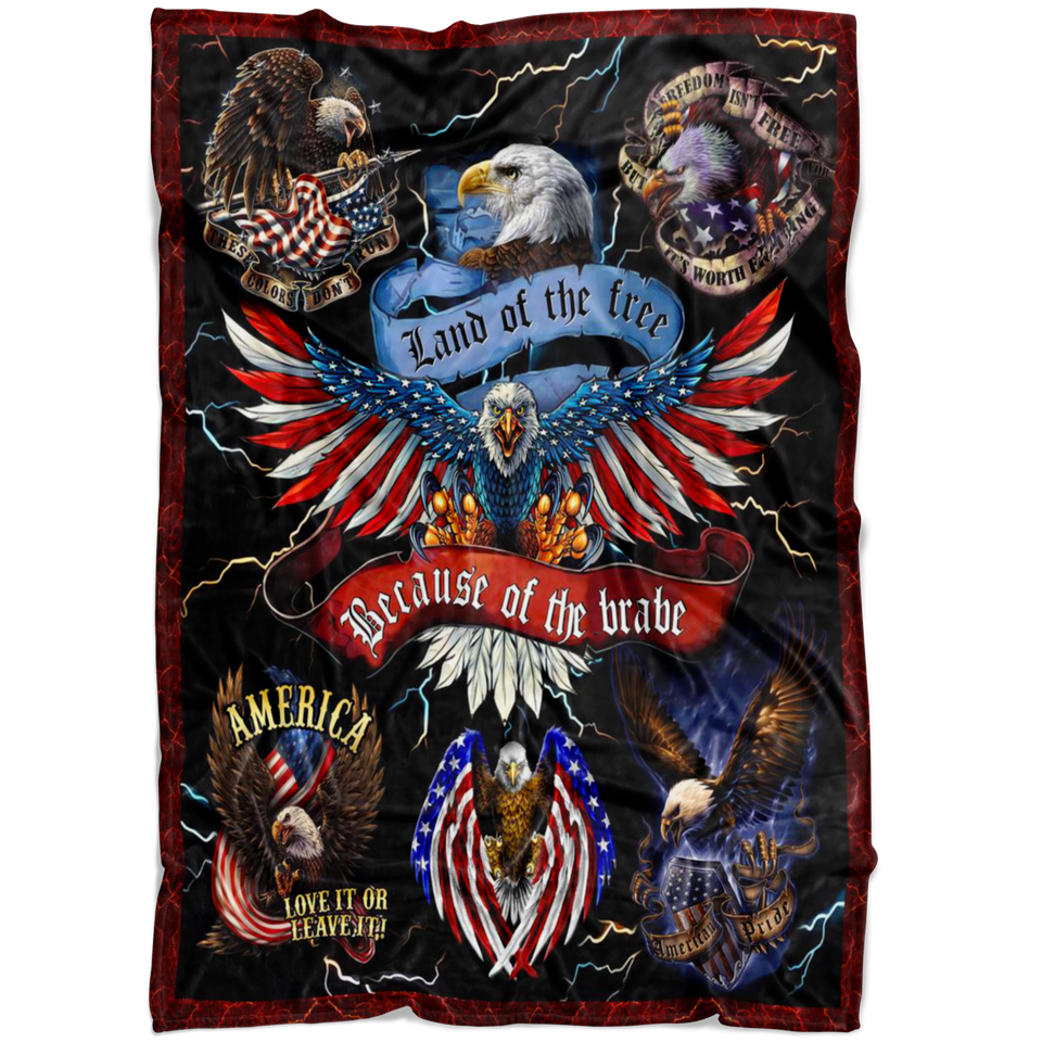 American Eagle Blanket