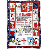 I Want You To Believe Snoopy Blanket