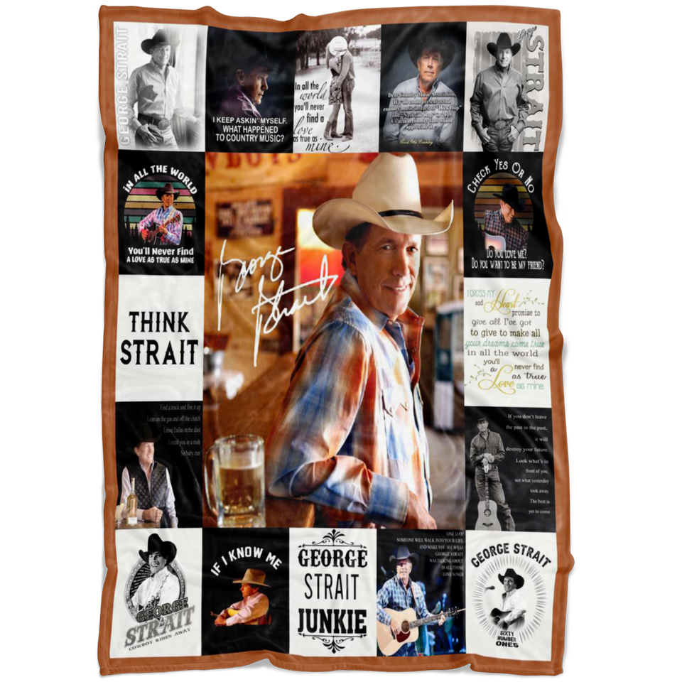 George Strait Blanket
