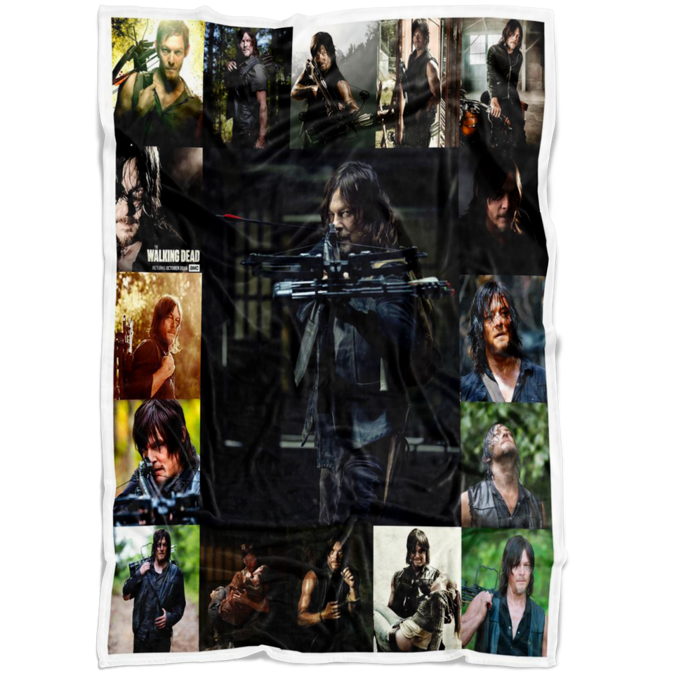 Daryl Dixon The Walking Dead Show Blanket