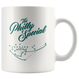 The Philly Special Eagles Nick Foles Trick Play Coffee Mug Philly Special Mug - Funny Philadelphia Eagles Superbowl Mug, 4th Down Play, Nick Foles Touchdown, Special Football Mug 11oz - TL