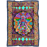 Elephant Mandala Blanket copy