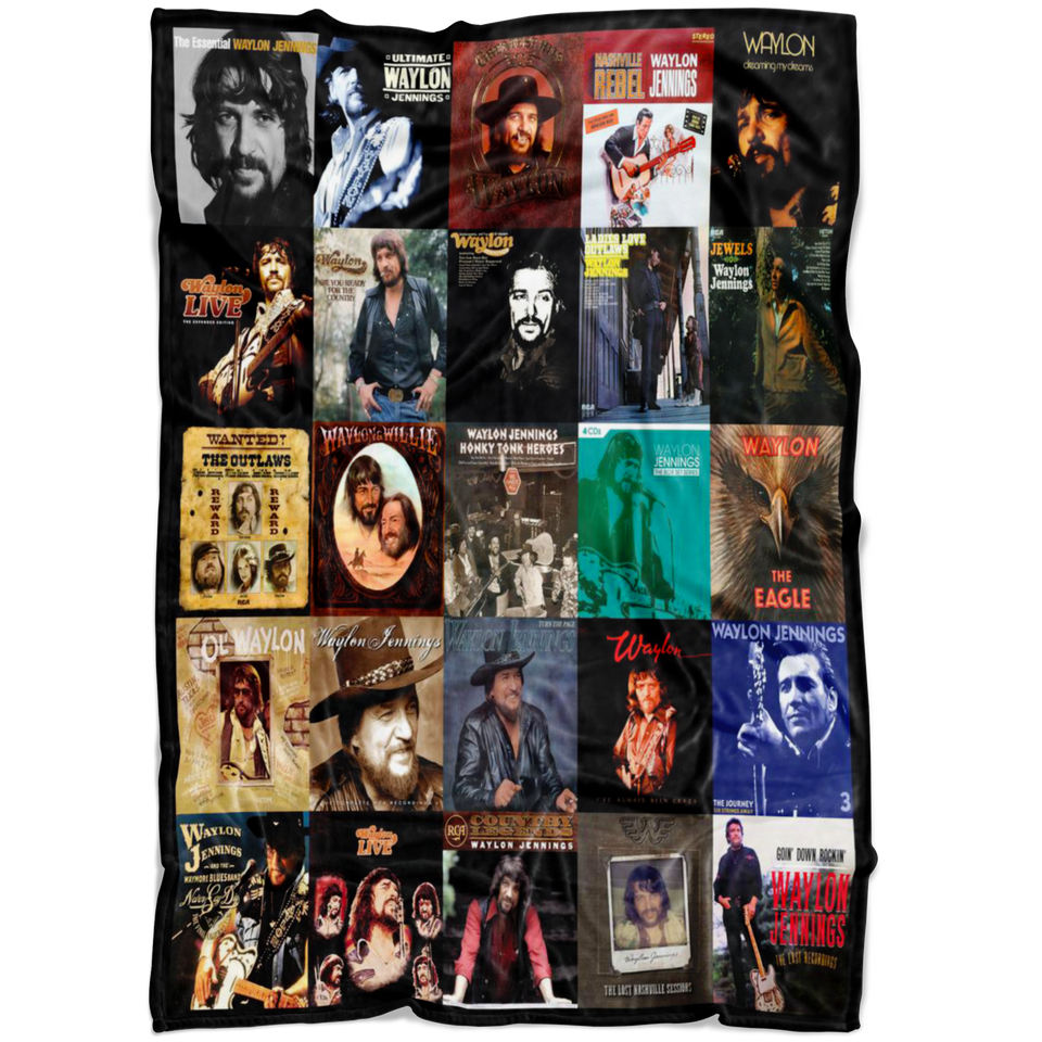 Waylon Jennings Blanket