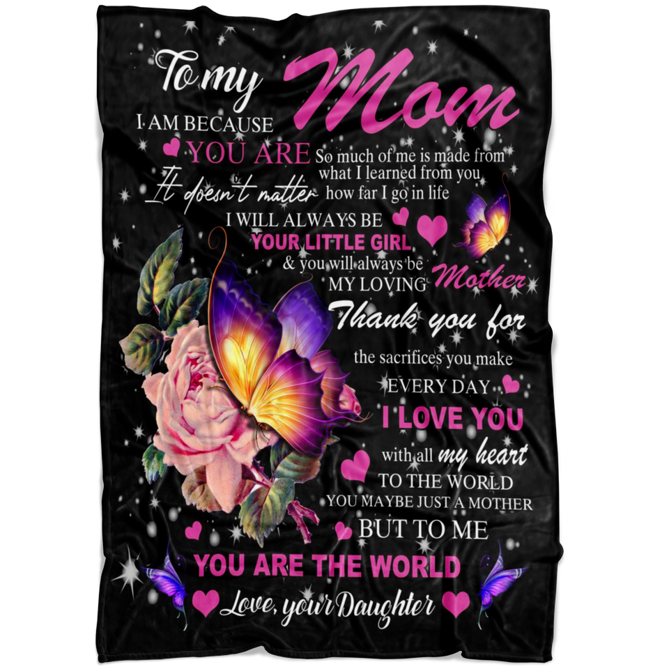 To my mom i know it's not easy