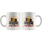 NBC TV Series Community Troy Troy and Abed in the Morning Coffee Mug Drinking 11oz - TL