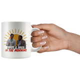 NBC TV Series Community Troy Troy and Abed in the Morning Coffee Mug Drinking 11oz - TL