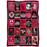 Louisville Cardinals Blanket