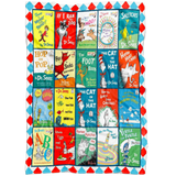 Dr.seuss Books Blanket Version 2
