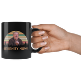 Serenity Now Vintage Retro Mug Gift Frank Costanza Seinfeld Coffee Mug 11oz, Serenity Now Coffee Mug Best Funny Gifts Sarcastic Mug TL