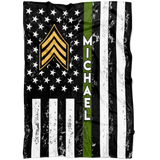 US Military Soldier Veteran Thin Green Line 7