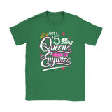 Mens Womens 5 Bling Queen Building Paparazzi Cool Black T-shirt Paparazzi 5$ tee TL