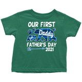 Black - Blue Bear baby shirt