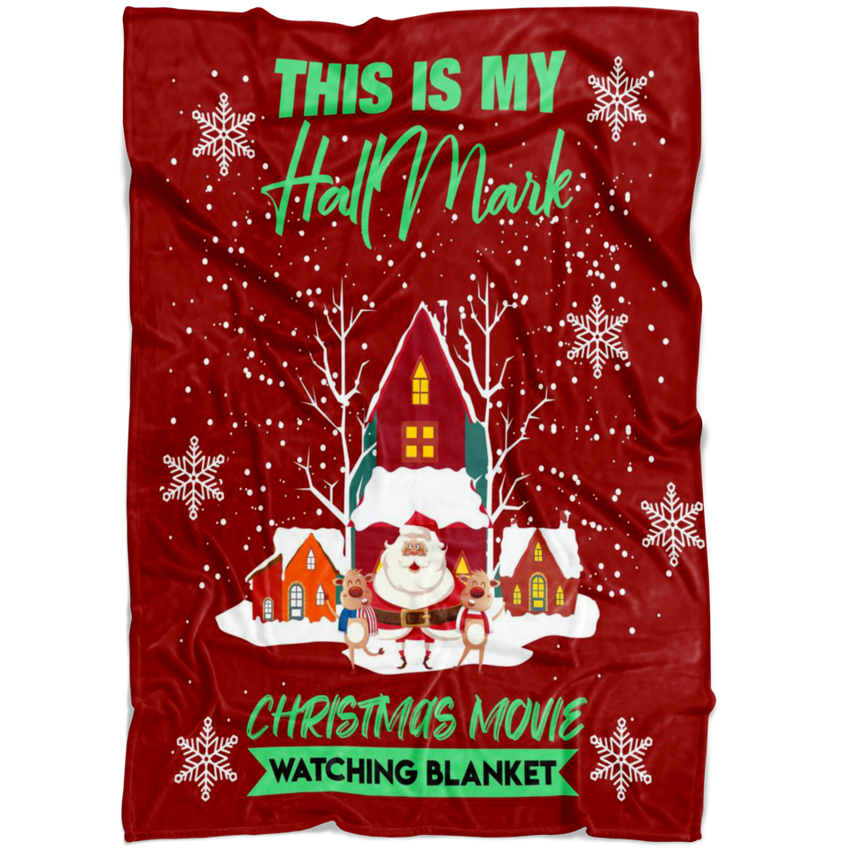 This is my hallmark blanket