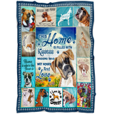 I Love My Boxer Blanket copy